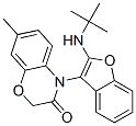 2H-1,4-benzoxazin-3(4h)-one, 4-[2-[(1,1-dimethylethyl)amino]-3-benzofuranyl]-7-methyl- Structure,924310-88-3Structure