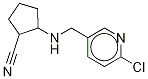 2-[[(6-Chloro-3-pyridinyl)methyl]amino]cyclopentanecarbonitrile Structure,924669-64-7Structure