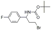 1-(Boc-amino)-3-bromo-1-(4-fluorophenyl)propane Structure,924817-75-4Structure