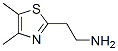 4,5-Dimethyl-2-thiazoleethanamine Structure,924866-03-5Structure