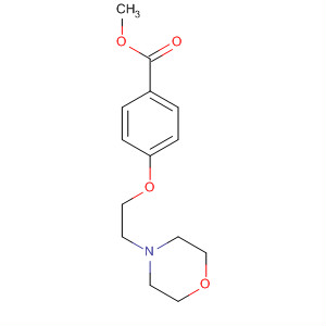 Methyl 4-(2-morpholin-4-yl-ethoxy)benzoate Structure,92501-87-6Structure