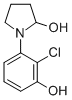 1-(2-Chloro-3-hydroxyphenyl)-2-pyrrolidinol Structure,925233-21-2Structure