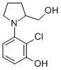 1-(2-Chloro-3-hydroxyphenyl)-2-pyrrolidinemethanol Structure,925233-22-3Structure