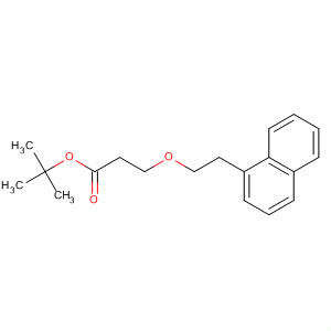 Tert-butyl 3-[2-(1-naphthyl)ethoxy]propanoate Structure,925243-23-8Structure