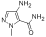 4-Amino-1-methyl-1H-pyrazole-5-carboxamide Structure,92534-73-1Structure