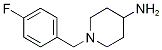 1-(4-Fluorobenzyl)piperidin-4-amine Structure,92539-14-5Structure