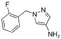 1-(2-Fluoro-benzyl)-1H-pyrazol-4-ylamine Structure,925634-52-2Structure