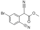 5-Bromo-a,2-dicyanobenzeneacetic acid methyl ester Structure,925672-87-3Structure