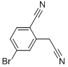 5-Bromo-2-cyanobenzeneacetonitrile Structure,925672-88-4Structure