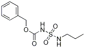 Carbamic acid, n-[(propylamino)sulfonyl]-, phenylmethyl ester Structure,92577-65-6Structure