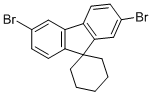 Spiro-(cyclohexan-1,9-(2,6-dibromo-fluoren)) Structure,925890-05-7Structure