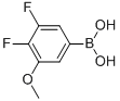 3,4-Difluoro-5-methoxyphenylboronic acid Structure,925910-42-5Structure