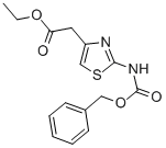 Ethyl 2-(2-benzyloxycarbonylaminothiazol-4-yl) acetate Structure,92592-02-4Structure