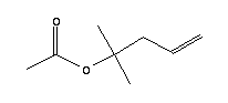 Acetic acid 2-methyl-4-penten-2-yl ester Structure,926-22-7Structure