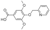 Benzoic acid, 3,5-dimethoxy-4-(2-pyridinylmethoxy)- Structure,926226-87-1Structure