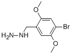 (4-Bromo-2,5-dimethoxybenzyl)hydrazine Structure,926230-23-1Structure