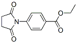 Ethyl 4-(2,5-dioxotetrahydro-1H-pyrrol-1-yl)benzoate Structure,92634-76-9Structure