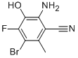 Benzonitrile, 2-amino-5-bromo-4-fluoro-3-hydroxy-6-methyl- Structure,927389-30-8Structure