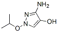 1H-pyrazol-4-ol, 3-amino-1-(1-methylethoxy)- Structure,927417-52-5Structure