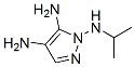 1H-pyrazole-1,4,5-triamine, n1-(1-methylethyl)- Structure,927417-59-2Structure