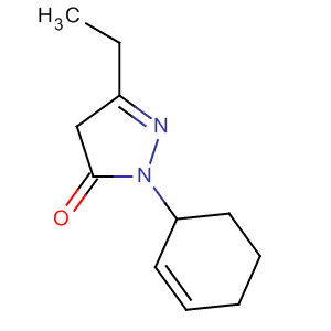 5-Ethyl-2-phenyl-1,2-dihydro-pyrazol-3-one Structure,92753-34-9Structure