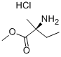 (S)-2-Amino-2-methylbutyric acid methyl ester hydrochloride Structure,92760-72-0Structure