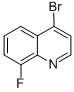 4-Bromo-8-fluoroquinoline Structure,927800-38-2Structure