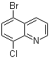 5-Bromo-8-chloroquinoline Structure,927800-41-7Structure