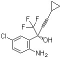 (R)-5-chloro-alpha-(cyclopropylethynyl)-2-amino-alpha-(trifluoromethyl)benzenemethanol Structure,927812-33-7Structure