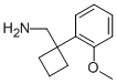 (1-(2-Methoxyphenyl)cyclobutyl)methanamine Structure,927993-47-3Structure