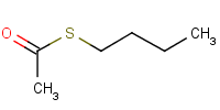 Butyl thioacetate Structure,928-47-2Structure