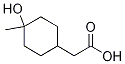 2-(4-Hydroxy-4-methylcyclohexyl)acetic acid Structure,928063-59-6Structure