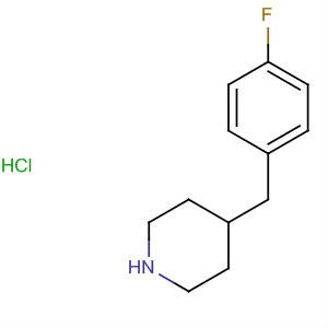 4-(4-Fluorobenzyl)piperidine hydrochloride Structure,92822-03-2Structure