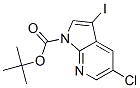 5-Chloro-3-iodo-pyrrolo[2,3-b]pyridine-1-carboxylic acid tert-butyl ester Structure,928653-79-6Structure