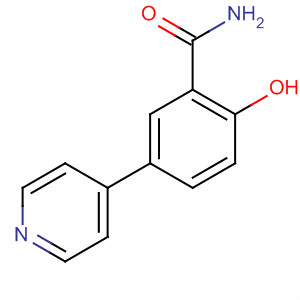 2-Hydroxy-5-(4-pyridinyl)benzamide Structure,928657-19-6Structure