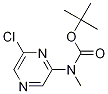 Tert-butyl 6-chloropyrazin-2-ylmethylcarbamate Structure,928825-98-3Structure