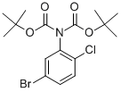 (N,n-bis-t-boc)-5-bromo-2-chloroaniline Structure,929000-06-6Structure