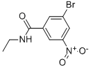 N-ethyl-3-bromo-5-nitrobenzamide Structure,929000-30-6Structure