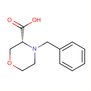 (R)-4-benzyl-3-morpholinecarboxylic acid Structure,929047-50-7Structure