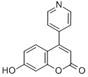 7-Hydroxy-4-(4-pyridyl)coumarin Structure,92906-36-0Structure