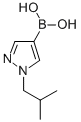 1-Isobutyl-1h-pyrazol-4-ylboronic acid Structure,929094-25-7Structure