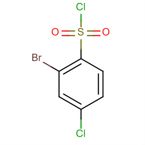 2-Bromo-4-chlorobenzenesulfonyl chloride Structure,929281-63-0Structure