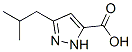 3-Isobutyl-1H-pyrazole-5-carboxylic acid Structure,92933-49-8Structure