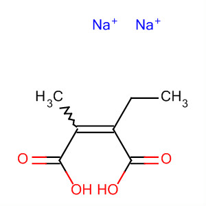 (Z)-2-ethyl-3-methylmaleic acid disodium salt Structure,929555-91-9Structure