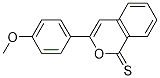 3-(4-Methoxyphenyl)-1h-isochromene-1-thione Structure,92964-70-0Structure