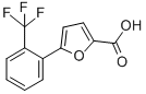 5-[2-(Trifluoromethyl)phenyl]-2-furoic acid Structure,92973-24-5Structure