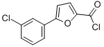 5-(3-Chlorophenyl)-2-furoyl chloride Structure,92973-26-7Structure