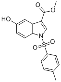 5-Hydroxy-1-tosyl-1h-indole-3-carboxylicacid Structure,930112-00-8Structure