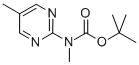 2-(Tert-butoxycarbonyl-aminomethyl)-5-methylpyrimidine Structure,930272-56-3Structure