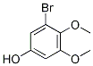 3-Bromo-4,5-dimethoxyphenol Structure,93092-14-9Structure